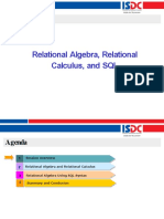 RelationalAlgebra RelationalCalculus SQL