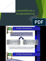 Pruebas Paramétricas y No Paramétricas