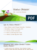 Status Obstetri GPA