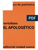 TERTULIANO - El Apologético