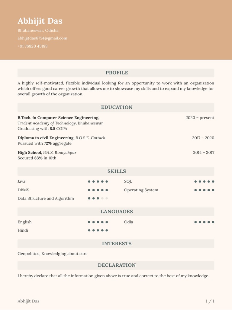 Abhijit Das: Profile | PDF
