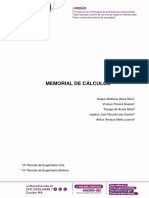 Memorial de Cálculos - Pontência