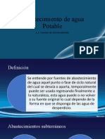 Abastecimiento de Agua Potable