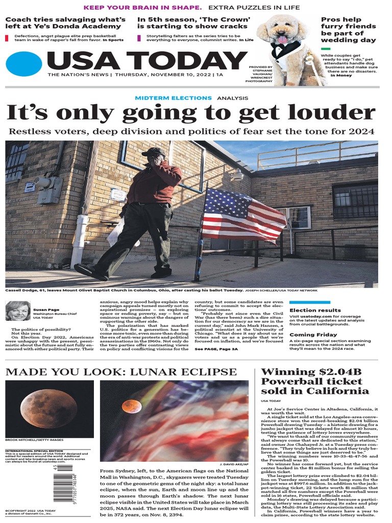 Usa today international pdf medicare united states powerball