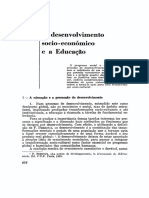 O Desenvolvimento Sócio - Económico e A Educação: António Sousa Gomes