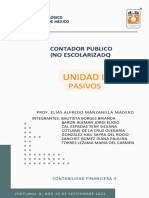 Unidad 2 Pasivos