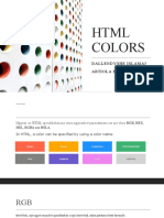 HTML Colors