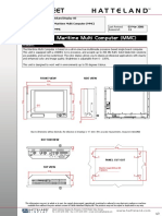 Data Sheet: 10.4 Inch Maritime Multi Computer (MMC)