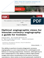 Cath Lab Optimal - Angiographic - Views - For - Invasive - Coronary - Angiography - A - Guide 2