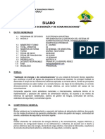 Silabo Cableado de Energía y de Comunicaciones