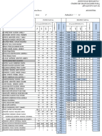 Cuadro de Califica 2018 - 2019 2° QUIMESTRE Parcial Oct