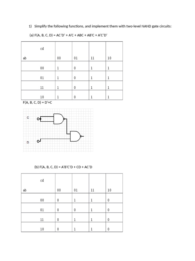Homework 5 | PDF | Teaching Mathematics | Boolean Algebra