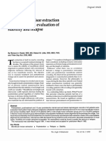 6.18 - EN Extração do incisivo inferior - avaliação pós-contenção da estabilidade e recidiva