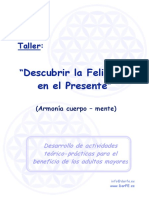 Taller Descubrir La Felicidad en El Presente