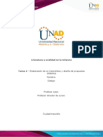 Guía para El Diseño de Propuestas Didácticas - Unidad 3 - Tarea 4