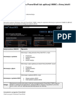 Korzystanie Z Programu PowerShell Lub Aplikacji WMIC Z Firmą Intel