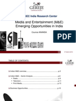 Gereje Corporate Finance Indian Me Industry Trends and Opportunities 3rd March1