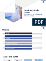 Sensitive Intruder Alarm Circuit