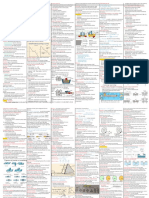 Manufacturing Process CheatSheet PDF