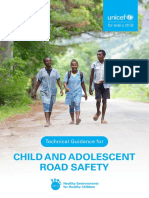 UNICEF Child and Adolescent Road Safety Technical Guidance 2022
