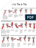 How To Tie A Tie