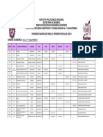 Horarios Grupales CECyT 7 Cuautémoc 2023/1