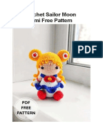 PDF Crochet Sailor Moon Amigurumi Free Pattern