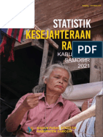 Statistik Kesejahteraan Rakyat Kabupaten Samosir 2021