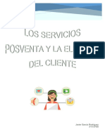 Los Servicios Posventa y La Elección Del Cliente