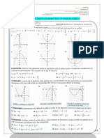 Taller 4. Función Cuadrática Y Función Cúbica: Prof. José Urrea