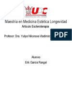 Tarea Escleroterapia