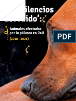 Informe - Animales Afectados Por La Pólvora en Cali (2018 - 2021)