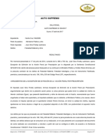 250_2017, 7 Abril, Prescripción, Acreditar Que Desde El Inicio de La Causa No Fue Declarado Rebelde y Por Qué No Concurren Las Causales de Suspensión