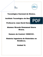 Unidad 4 Ingenieria de Materiales No Metalicos.