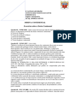 Teoria da Deriva Continental e exercícios sobre o tema