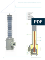 Essential characteristics and design of oil-filled UG series inductive voltage transformers