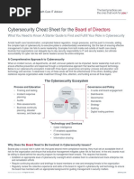 All Csuite Cyber Cheat Sheet