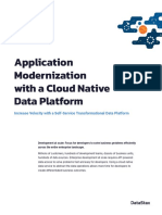 Application Modernization With A Cloud Native Data Platform
