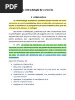 methodologie de recherche  beta