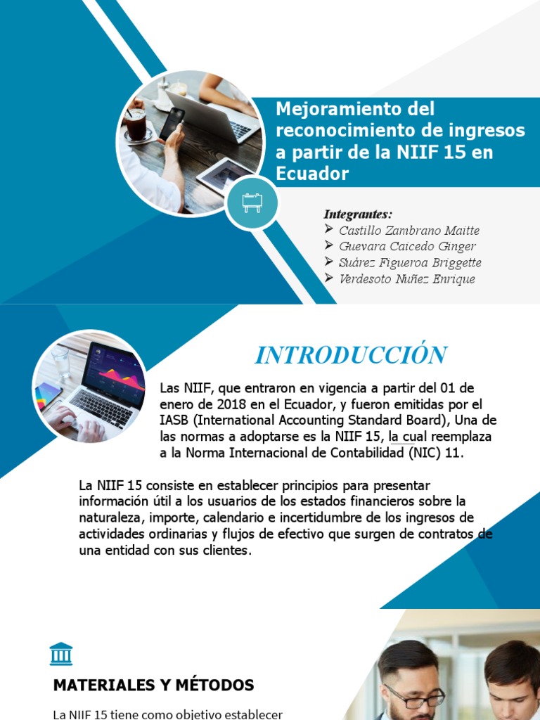 Niif 15 Exposicion | PDF | normas internacionales de INFORMACION ...