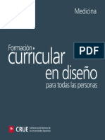 Diseño Curricular de MEDICINA CRUE