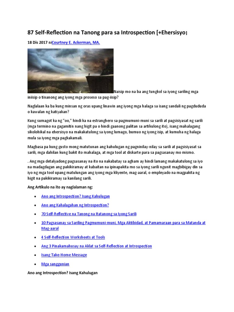 Self Realization Pdf