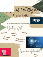 Artificial Intelligence - Presentation