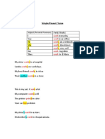 Simple Present Tense Guide