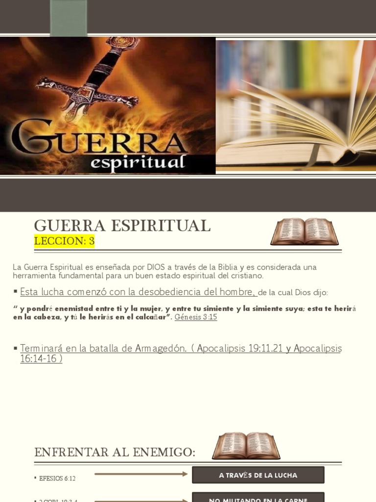 Estrategias de Guerra Espiritual | PDF | Jesús | Demonios