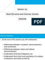 Intrinsic Semiconductors