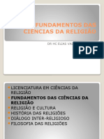 Fundamentos Das Ciências Da Religião Ieceb