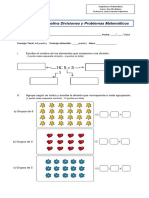 Evaluación Sumativa Divisiones y Problemas Matemáticos