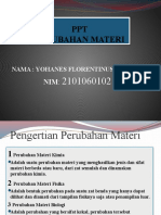 PPT Perubahan Materi