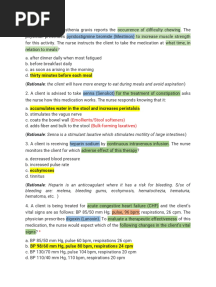 PHARMACOLOGY (POST TEST With Rationale)